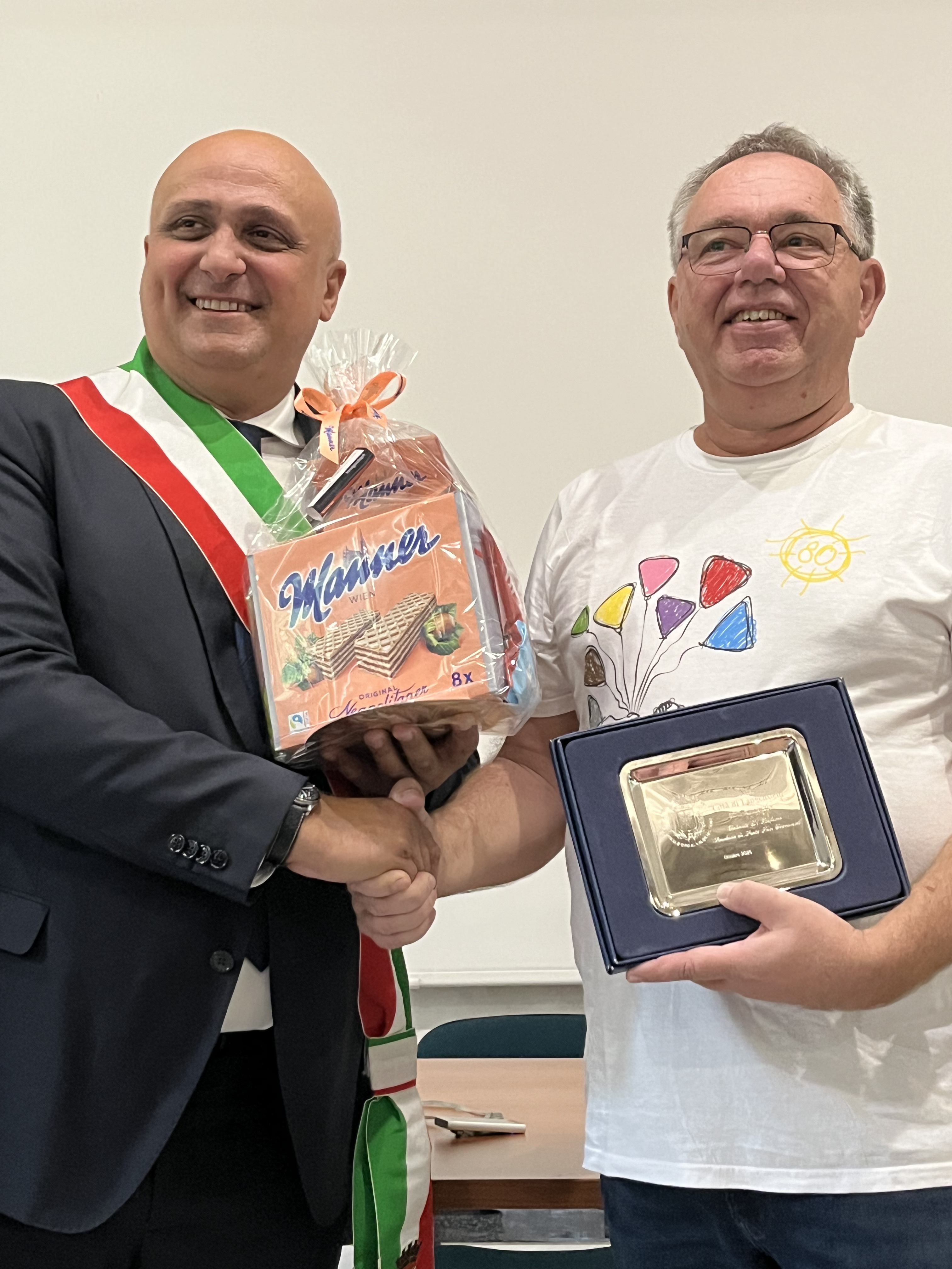 immagine di galleria 'Visita della delegazione di Langenstein'