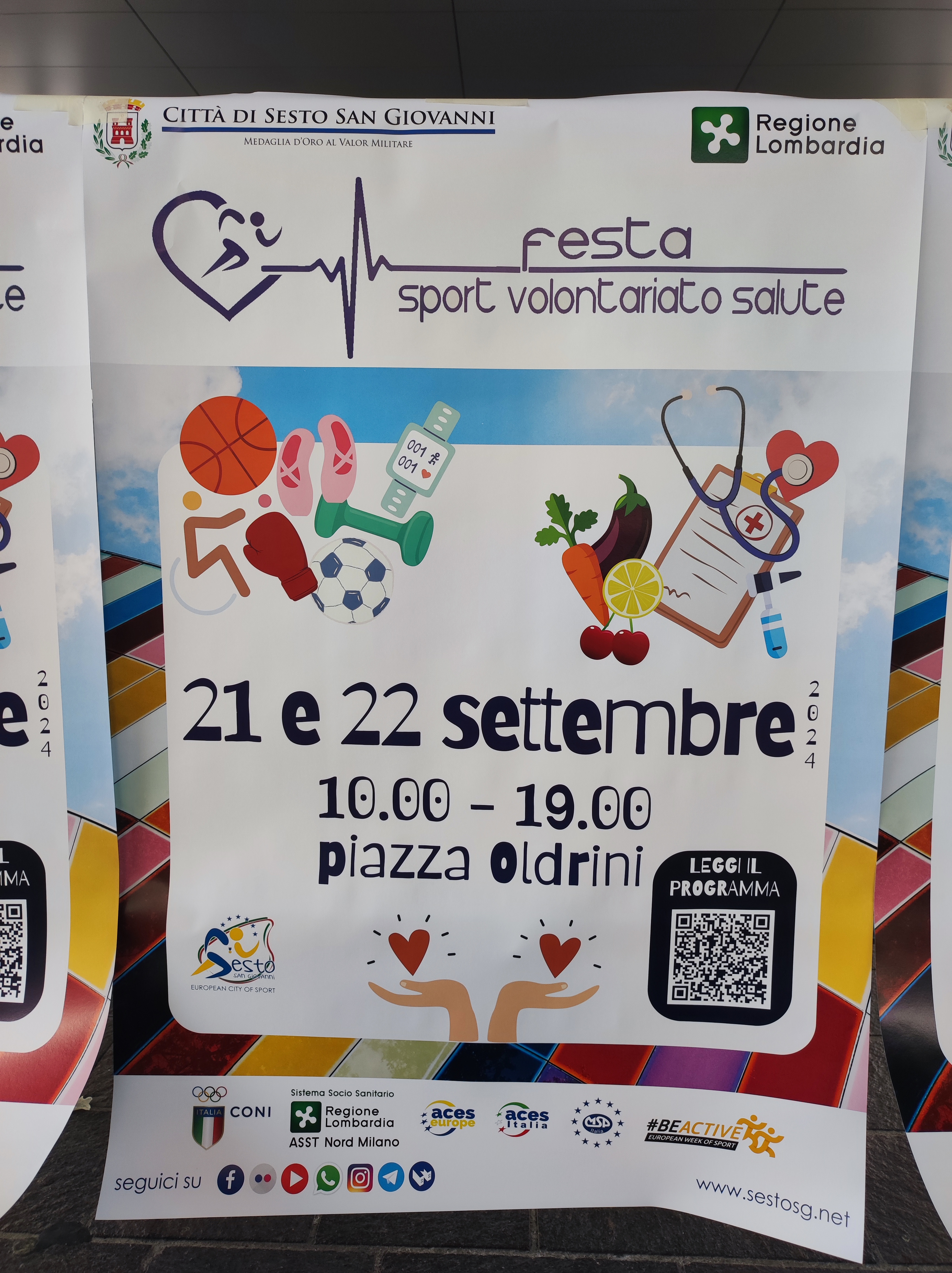 immagine di galleria 'Festa dello Sport, del Volontariato e della Salute 2024'