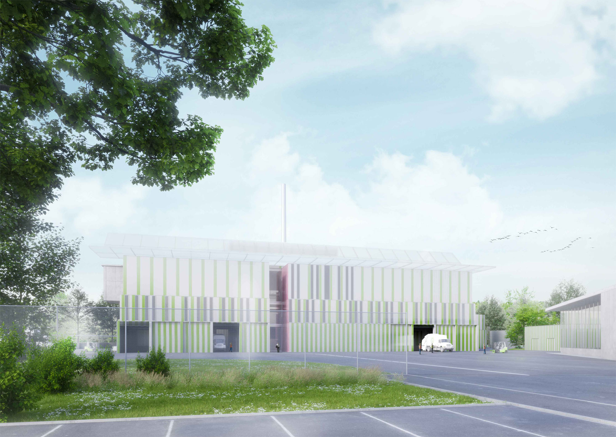 immagine di galleria 'Dal vecchio inceneritore alla nuova Biopiattaforma green'