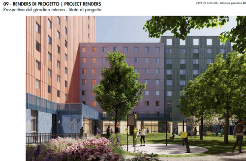 immagine di galleria 'Residenza per Studenti Universitari in via Milanese'