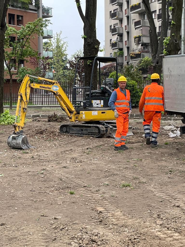 immagine di galleria 'Riqualificazione del giardino Norma Cossetto'