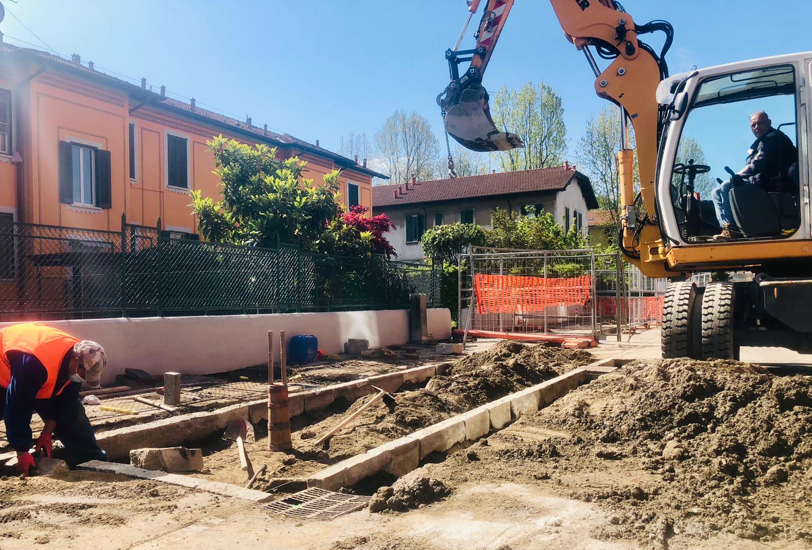 immagine di galleria 'Lavori al Villaggio Falck'