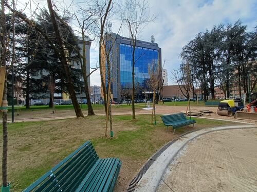 immagine di galleria 'Riqualificazione del giardino Bazzega-Corridoni Padovani'