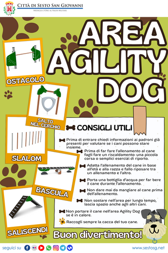 immagine di galleria 'Area Agility Dog – giardino Duse via Pisa'