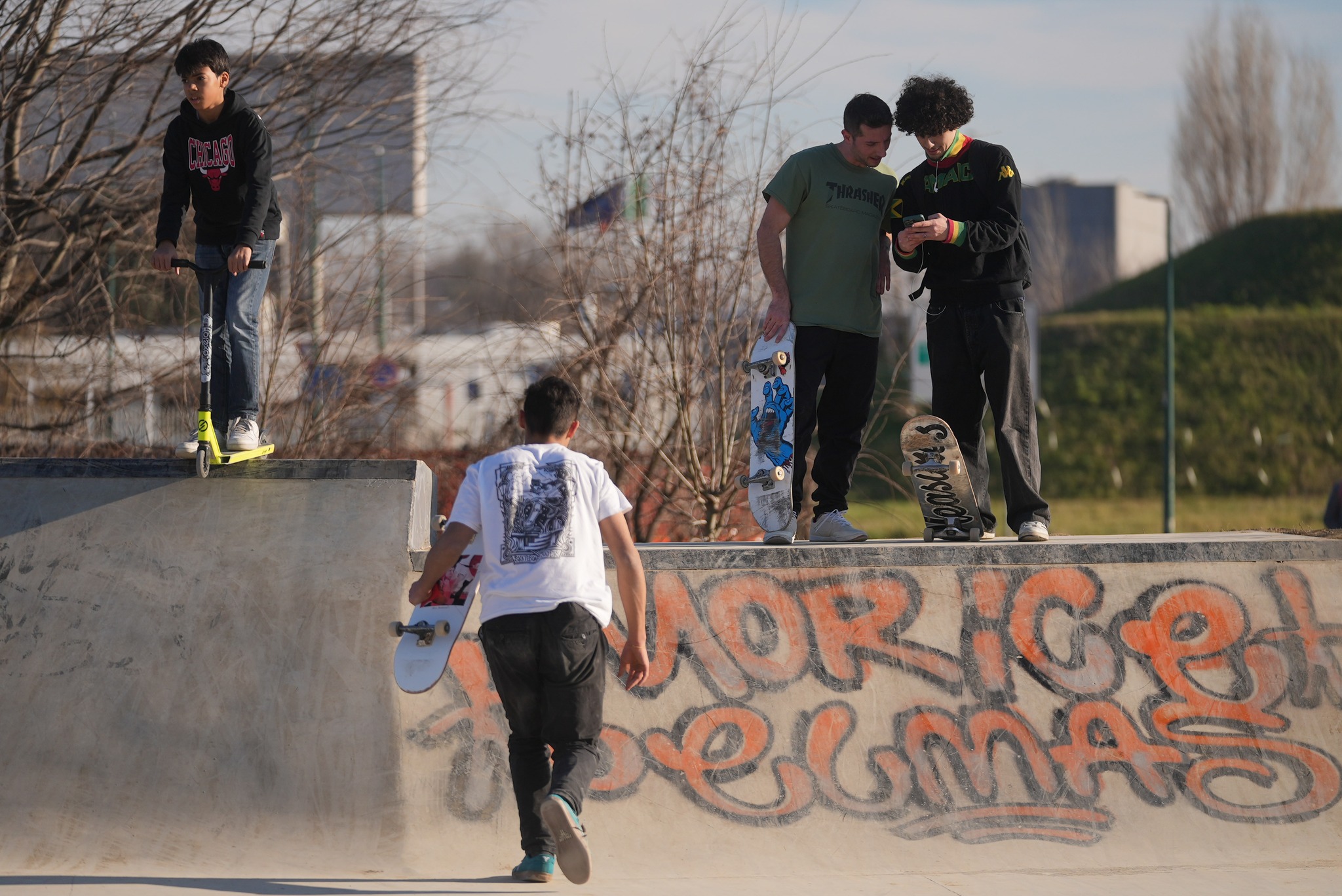 immagine di galleria 'Sixth plaza: la festa di inaugurazione dello skatepark nel Parco di Cascina Gatti'