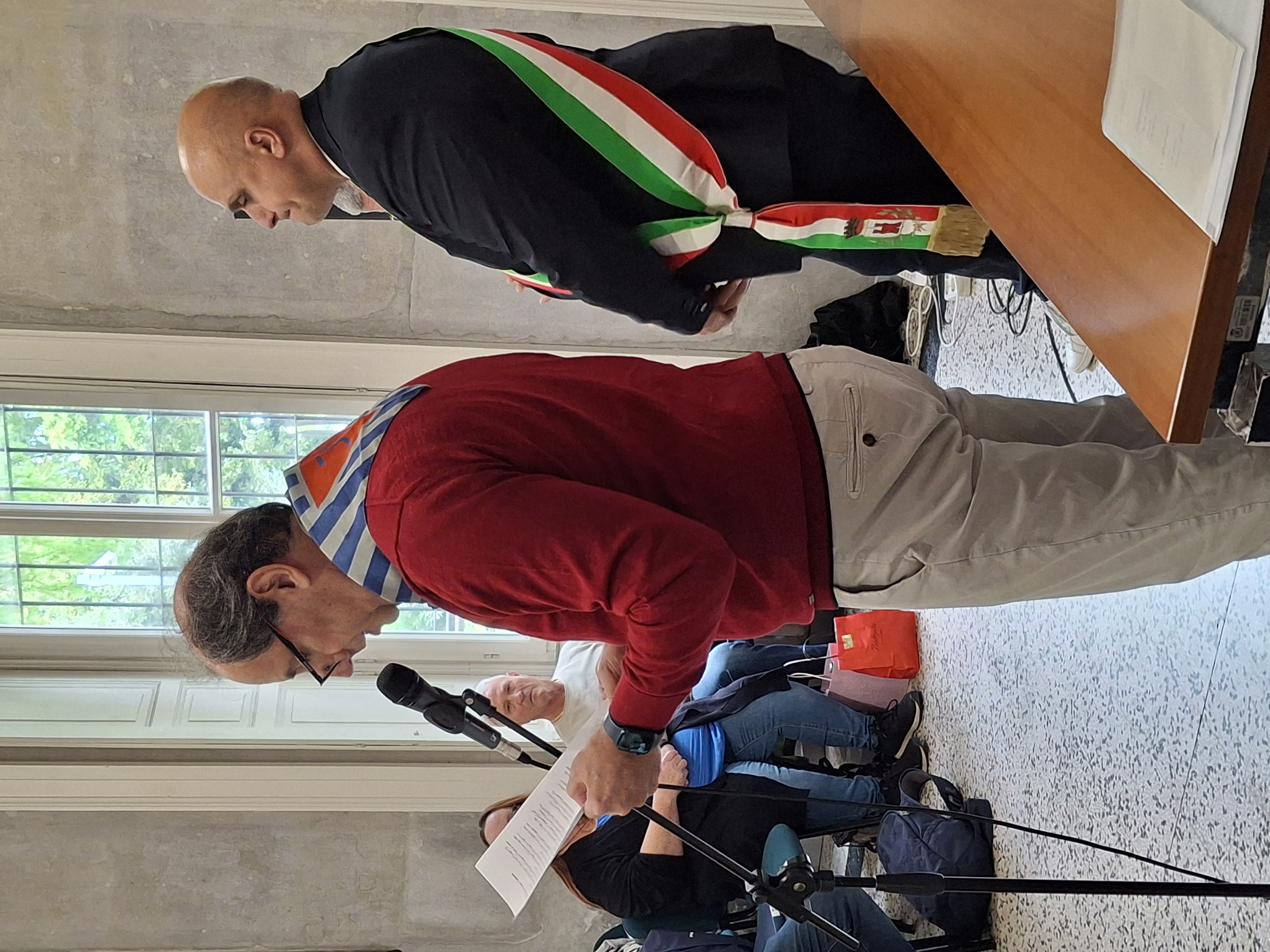 immagine di galleria 'Visita della delegazione di Langenstein'