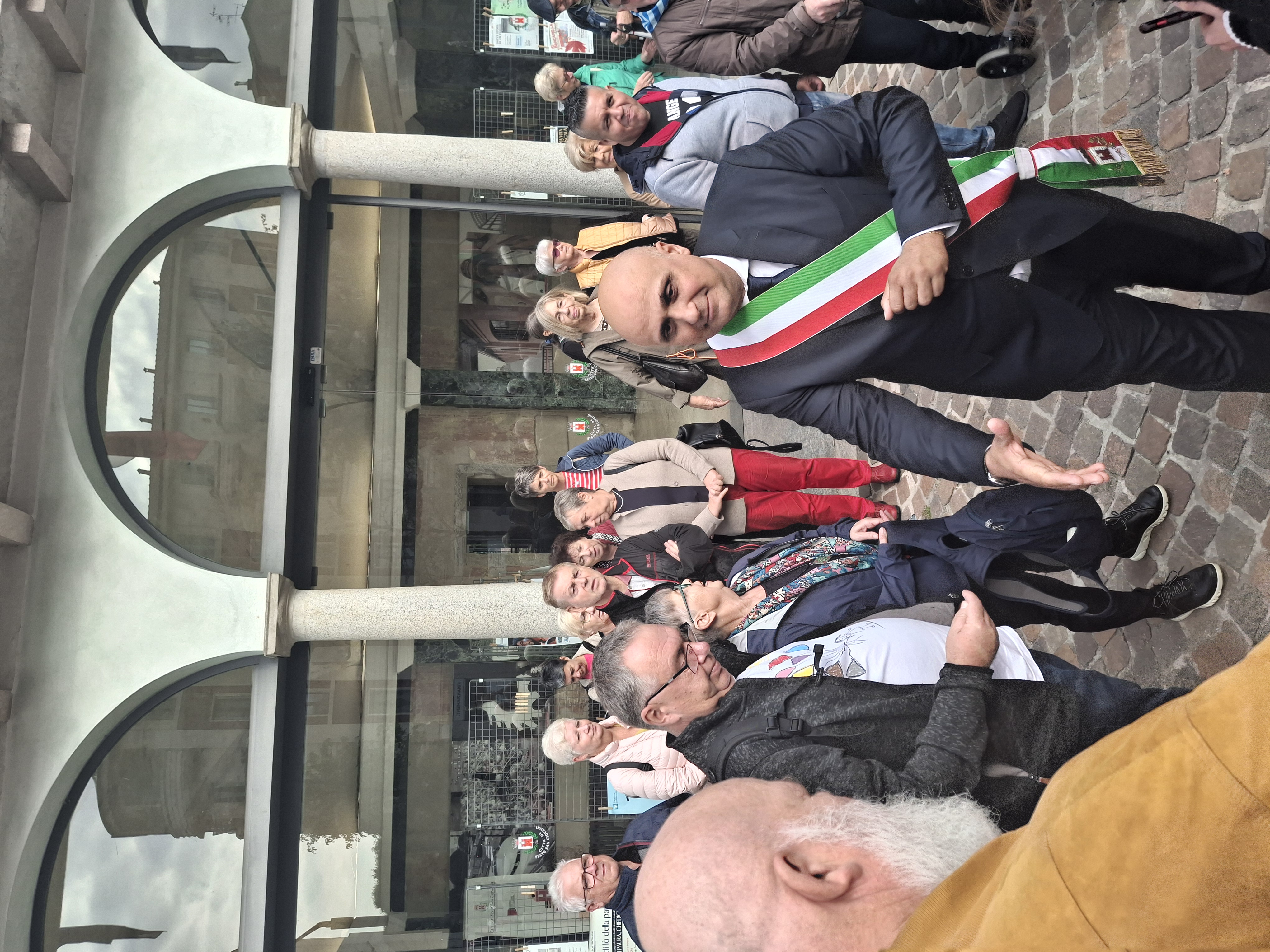 immagine di galleria 'Visita della delegazione di Langenstein'