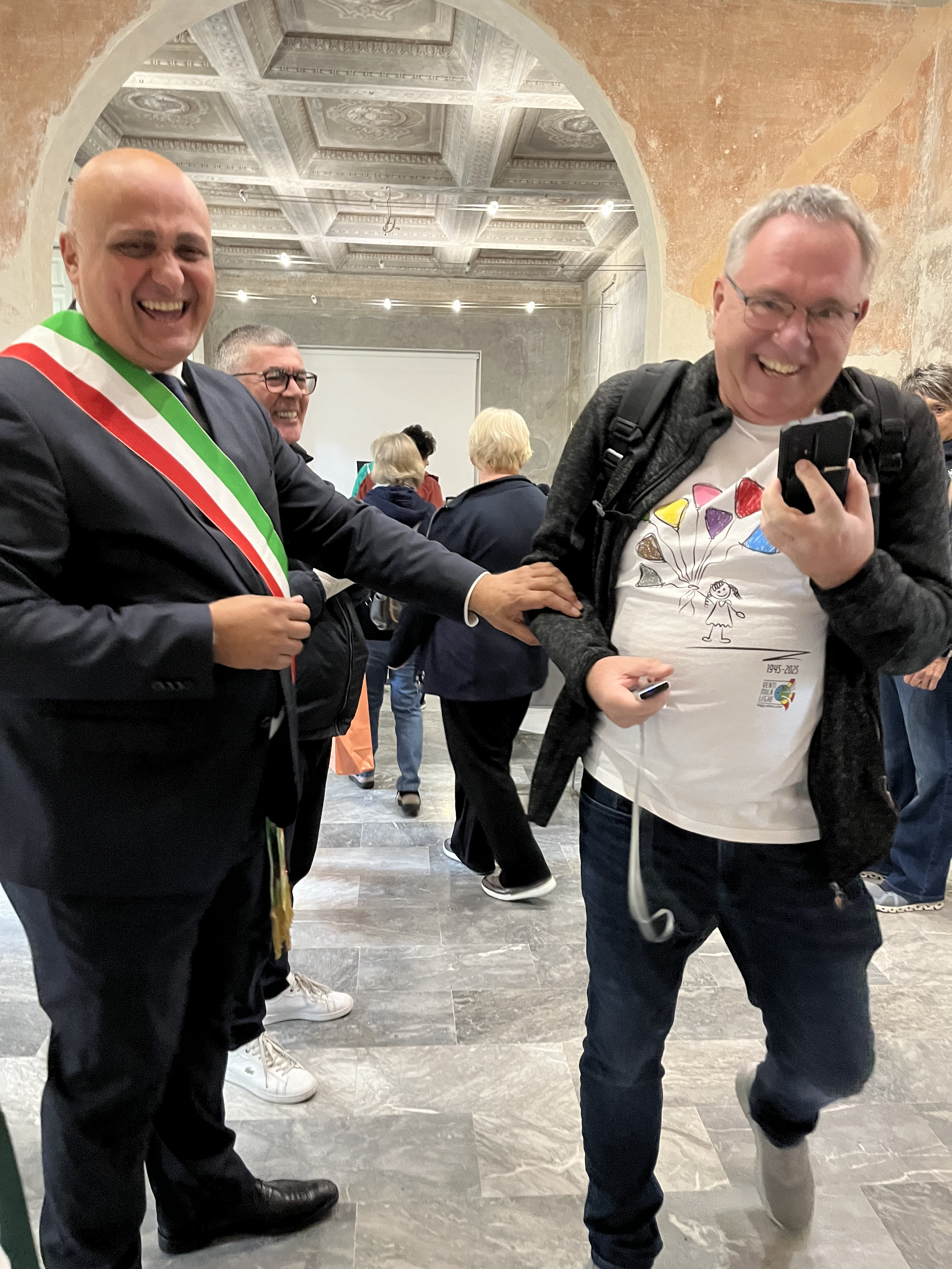 immagine di galleria 'Visita della delegazione di Langenstein'