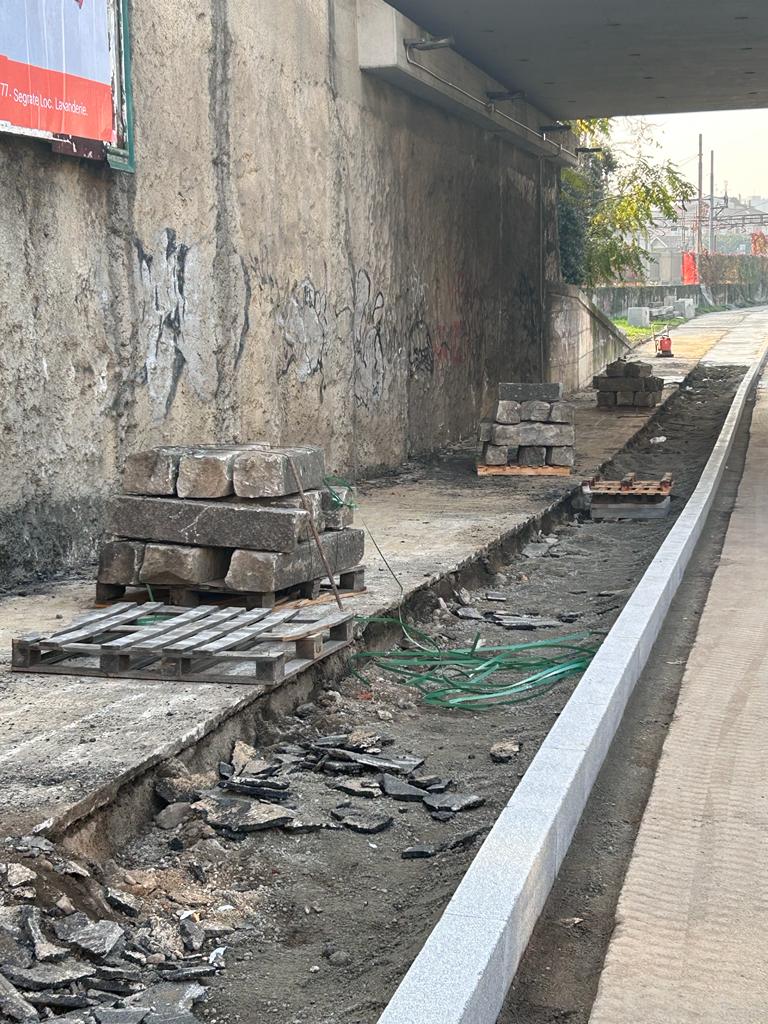 immagine di galleria 'Bicipolitana: la ciclabile di collegamento con il polo universitario di via Adamello'