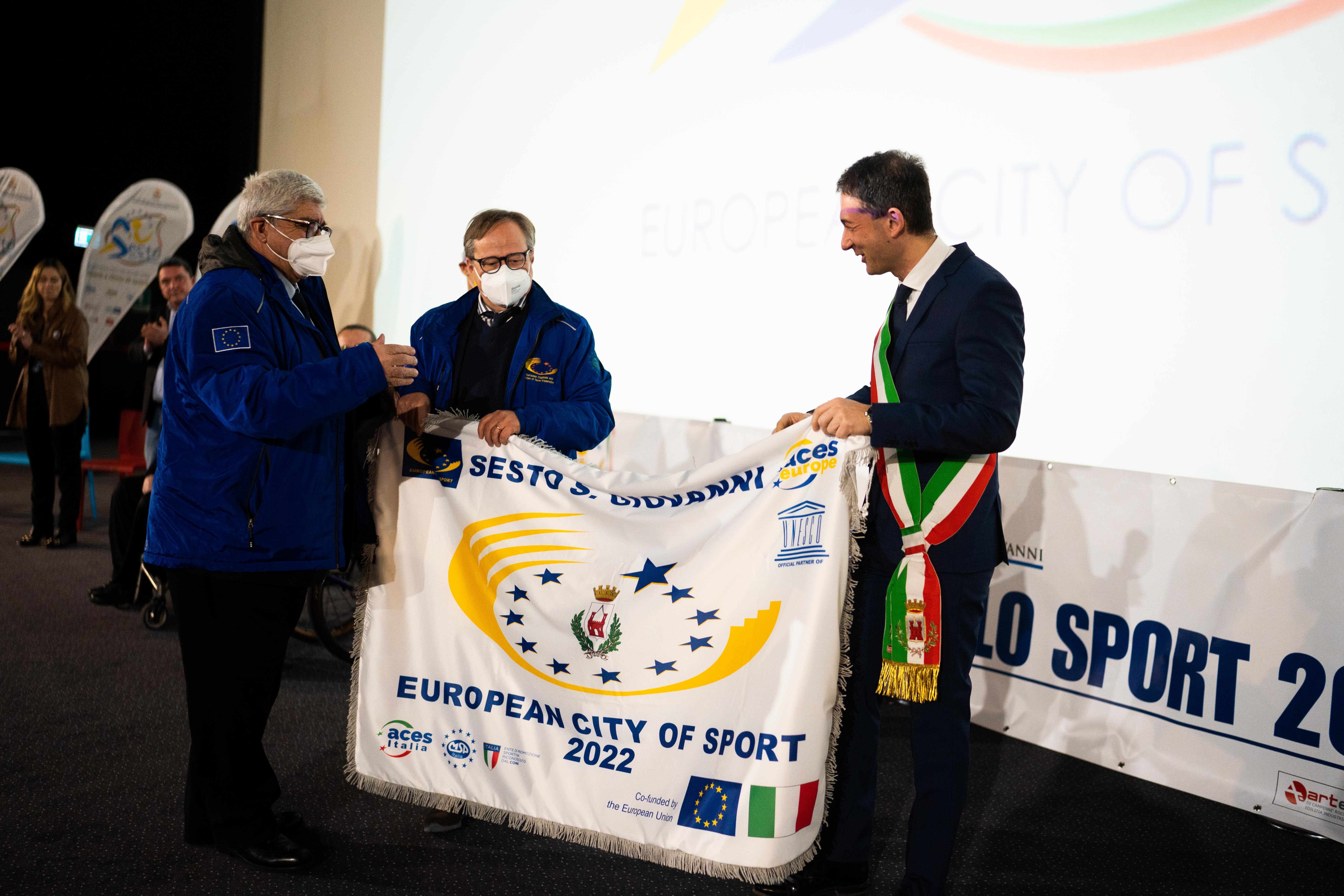 immagine di galleria 'Sesto San Giovanni è ufficialmente Città Europea dello Sport!'