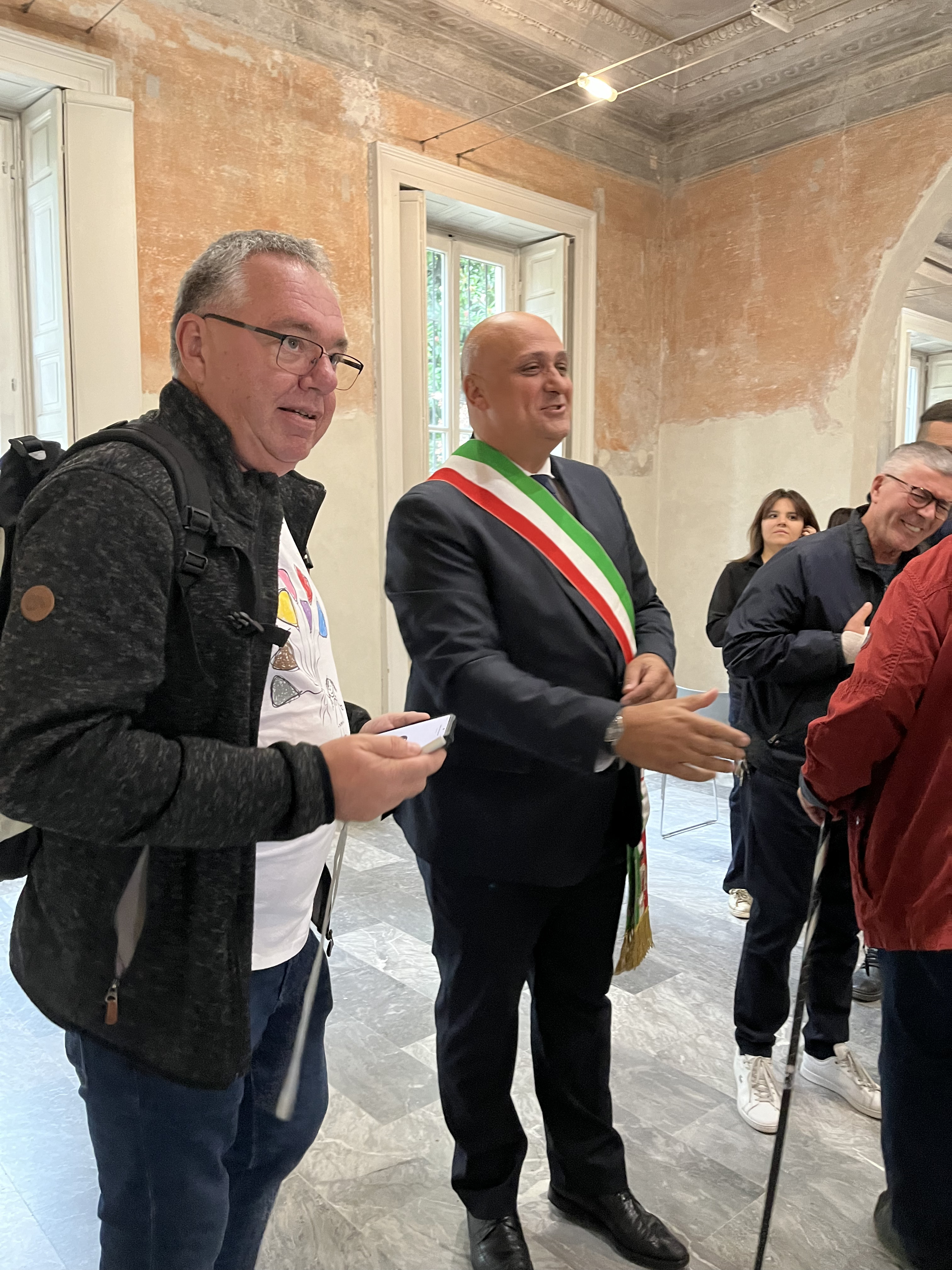 immagine di galleria 'Visita della delegazione di Langenstein'