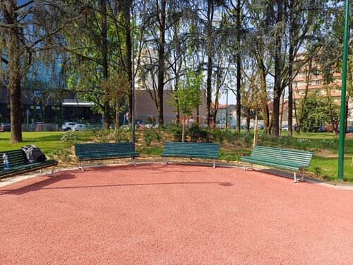 immagine di galleria 'Riqualificazione del giardino Bazzega-Corridoni Padovani'