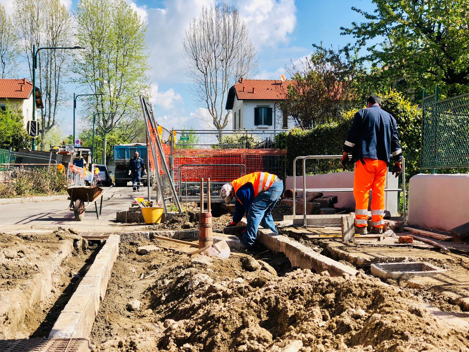 immagine di galleria 'Lavori al Villaggio Falck'