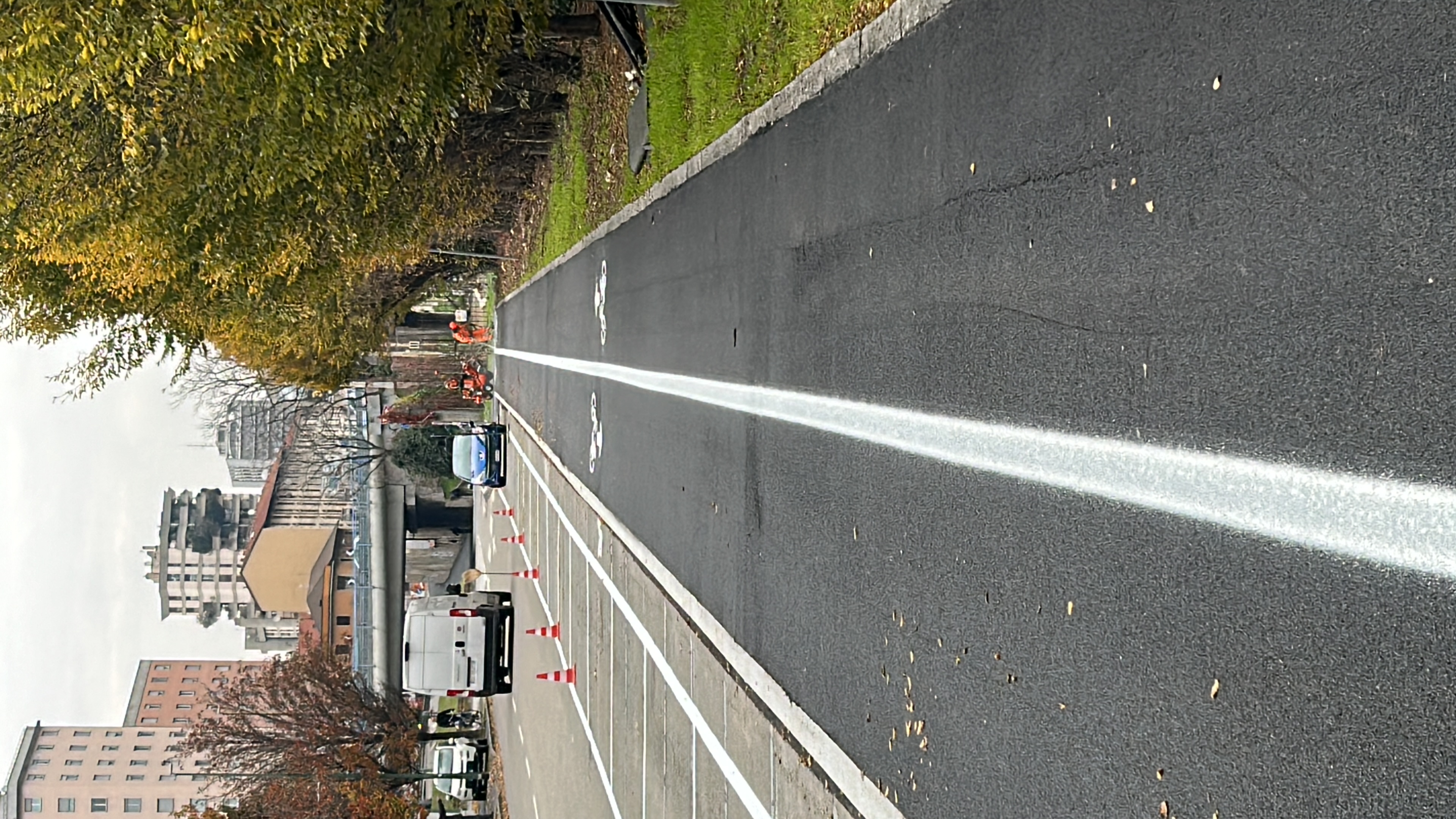 immagine di galleria 'Bicipolitana: la ciclabile di collegamento con il polo universitario di via Adamello'