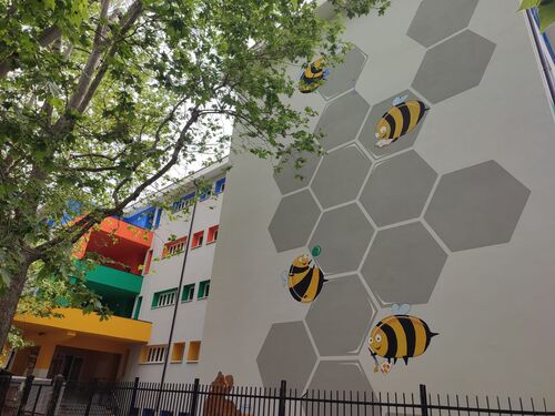 immagine di galleria 'La riqualificazione della scuola Marzabotto'
