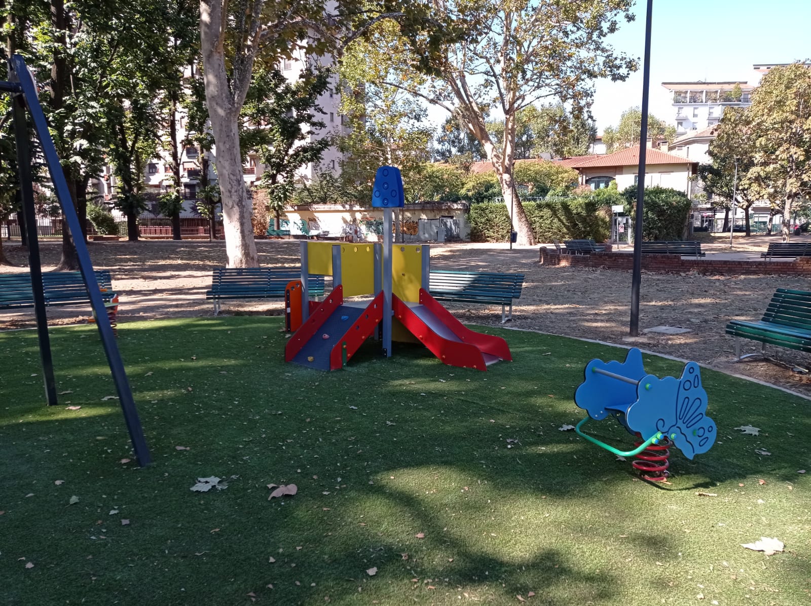 immagine di galleria 'Riqualificazione del giardino Norma Cossetto'