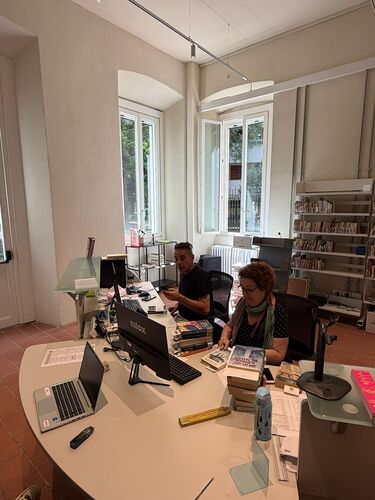 immagine di galleria 'Il restyling di Villa Visconti d'Aragona e della sua Biblioteca'