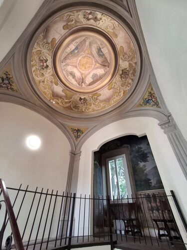 immagine di galleria 'Il restyling di Villa Visconti d'Aragona e della sua Biblioteca'