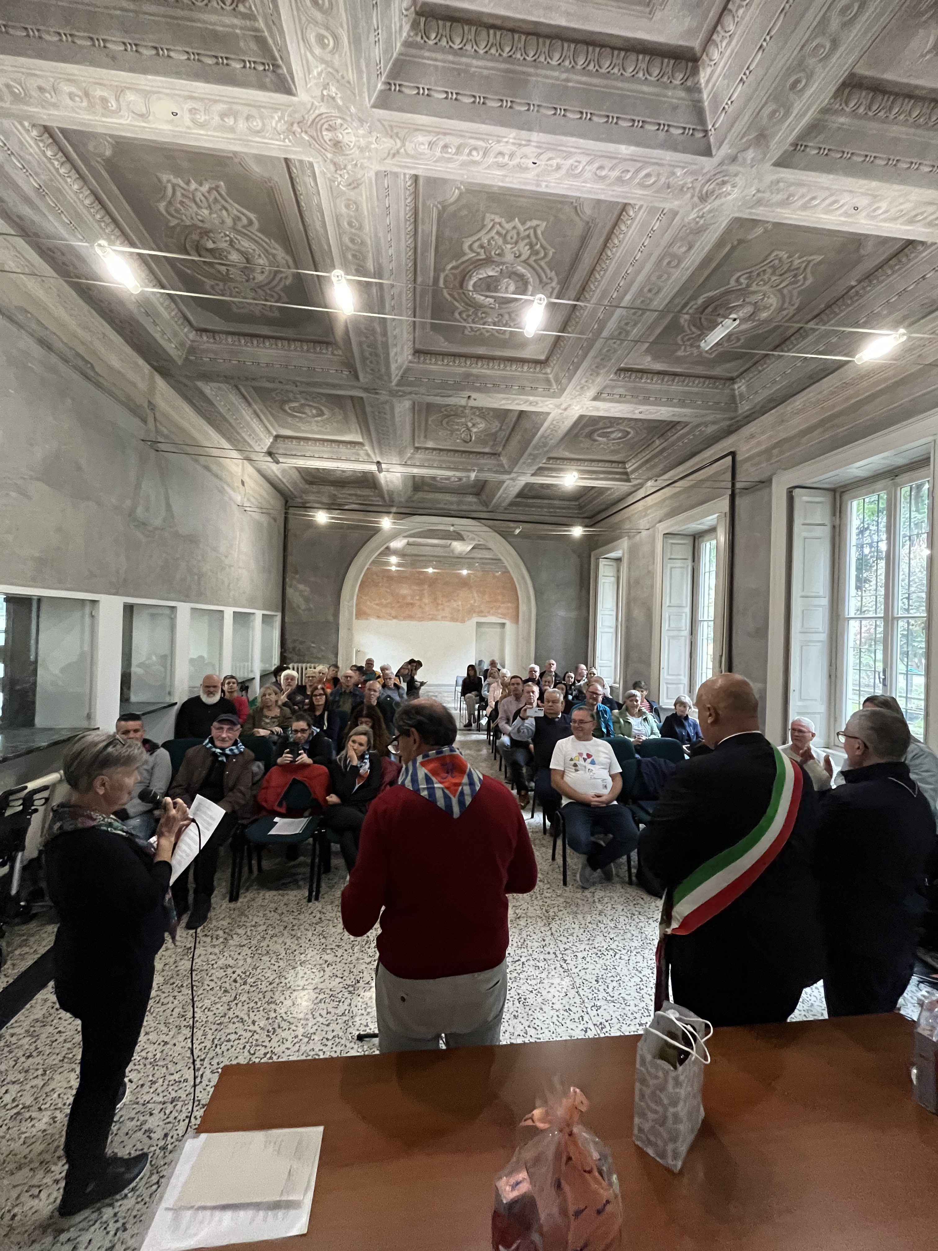 immagine di galleria 'Visita della delegazione di Langenstein'