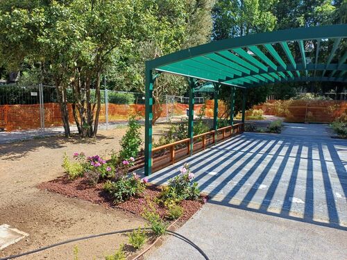 immagine di galleria 'Continua la riqualificazione del giardino di villa Mylius -seconda parte'