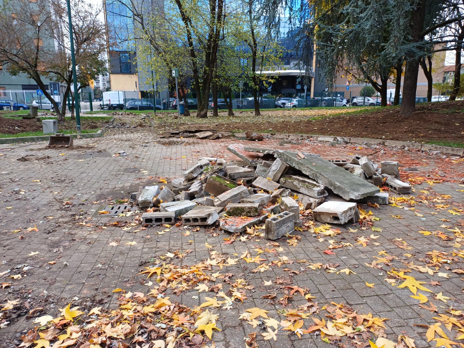 immagine di galleria 'Riqualificazione del giardino Bazzega-Corridoni Padovani'