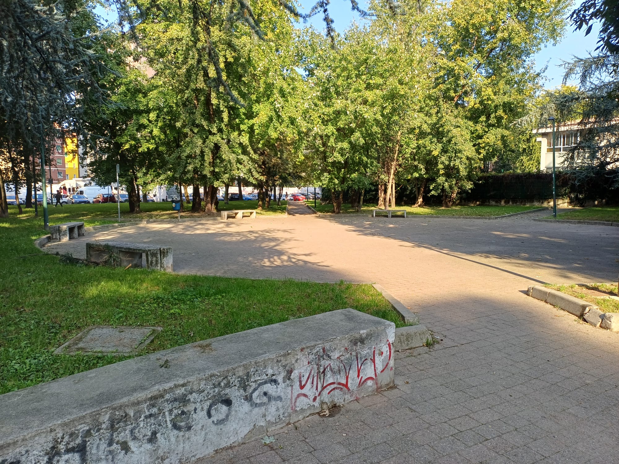 immagine di galleria 'Riqualificazione del giardino Bazzega-Corridoni Padovani'