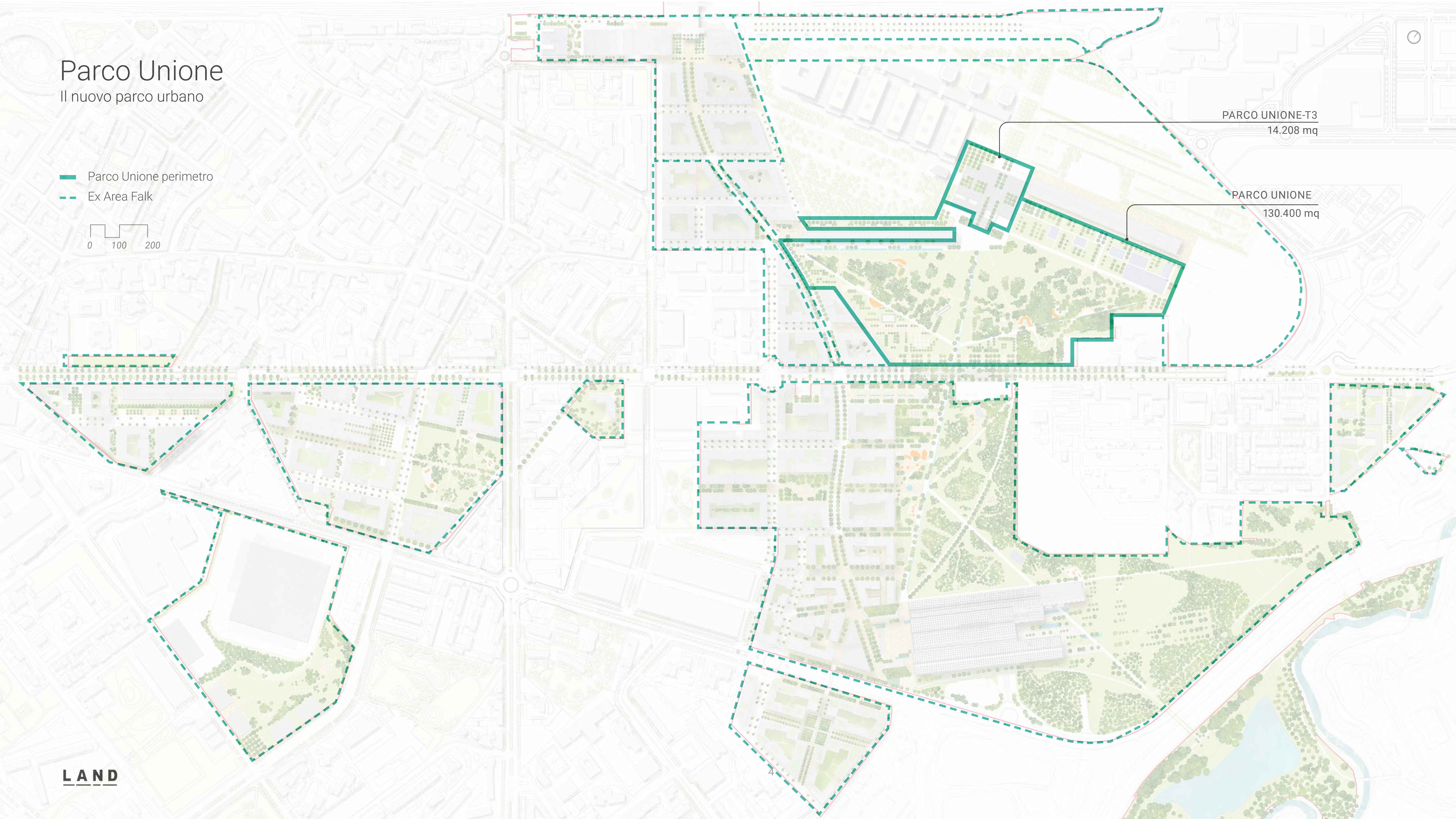 immagine di galleria 'Il nuovo Parco Unione nelle ex aree Falck'