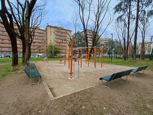 immagine di galleria 'Riqualificazione del giardino Bazzega-Corridoni Padovani'