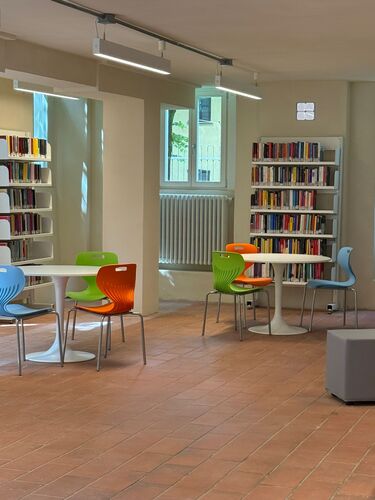 immagine di galleria 'Il restyling di Villa Visconti d'Aragona e della sua Biblioteca'