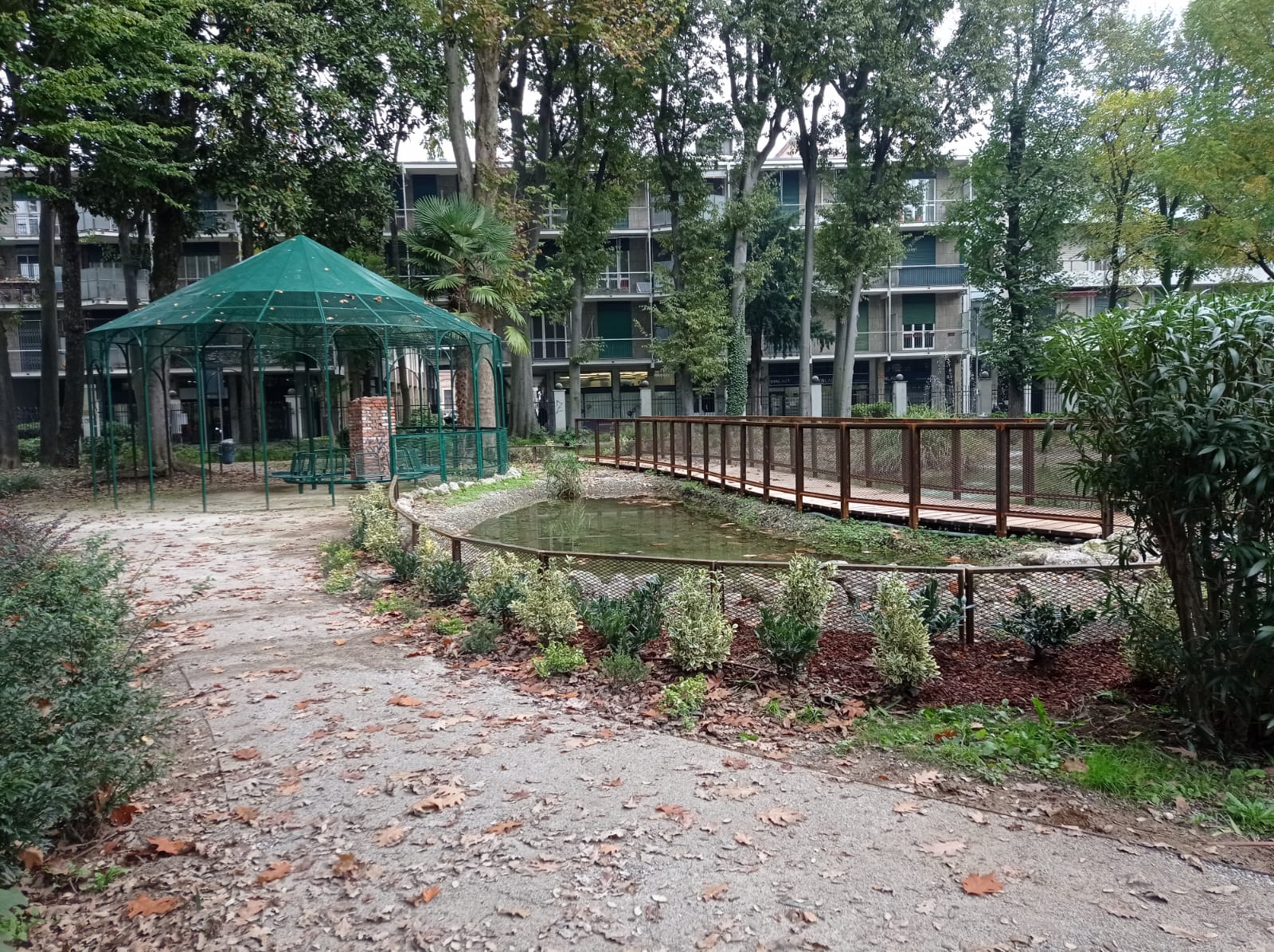 immagine di galleria 'Restyling del giardino di villa Mylius - prima parte'