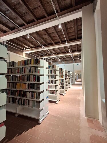 immagine di galleria 'Il restyling di Villa Visconti d'Aragona e della sua Biblioteca'