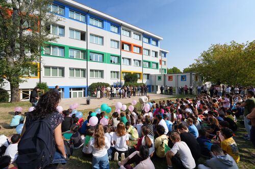immagine di galleria 'La riqualificazione della scuola Marzabotto'