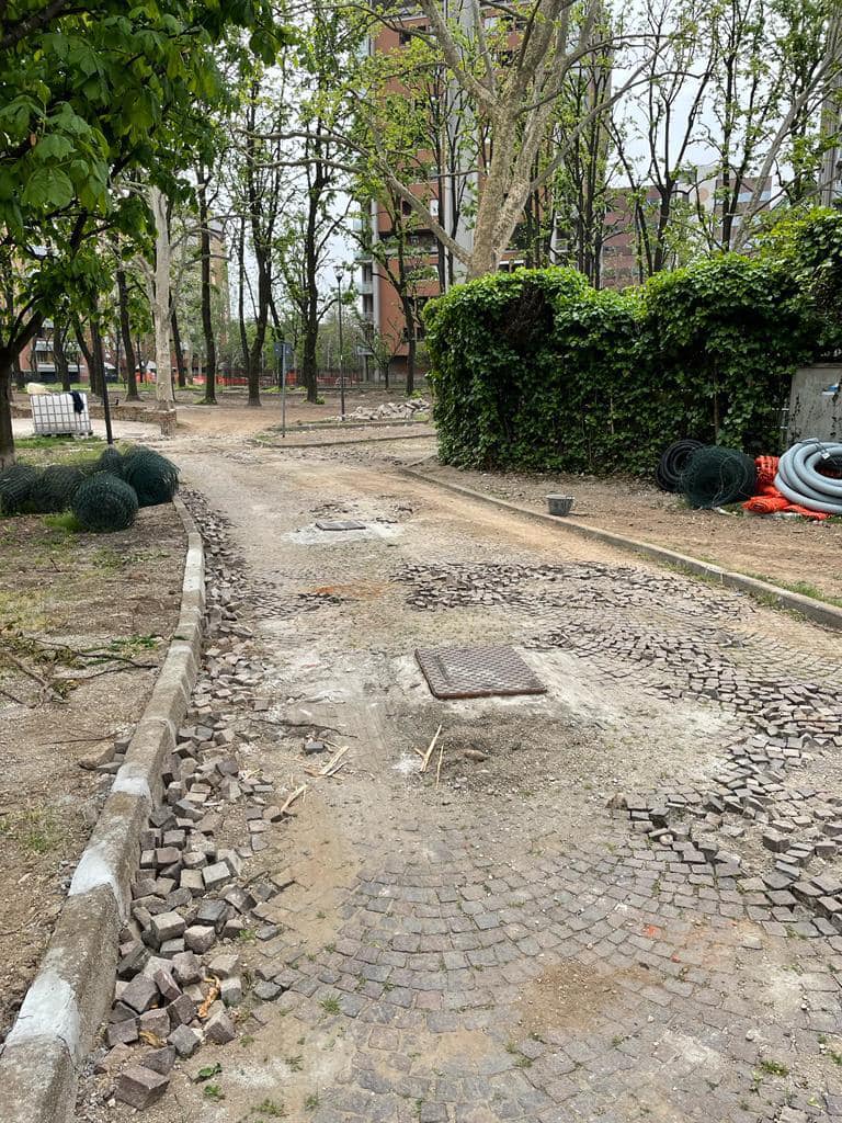 immagine di galleria 'Riqualificazione del giardino Norma Cossetto'