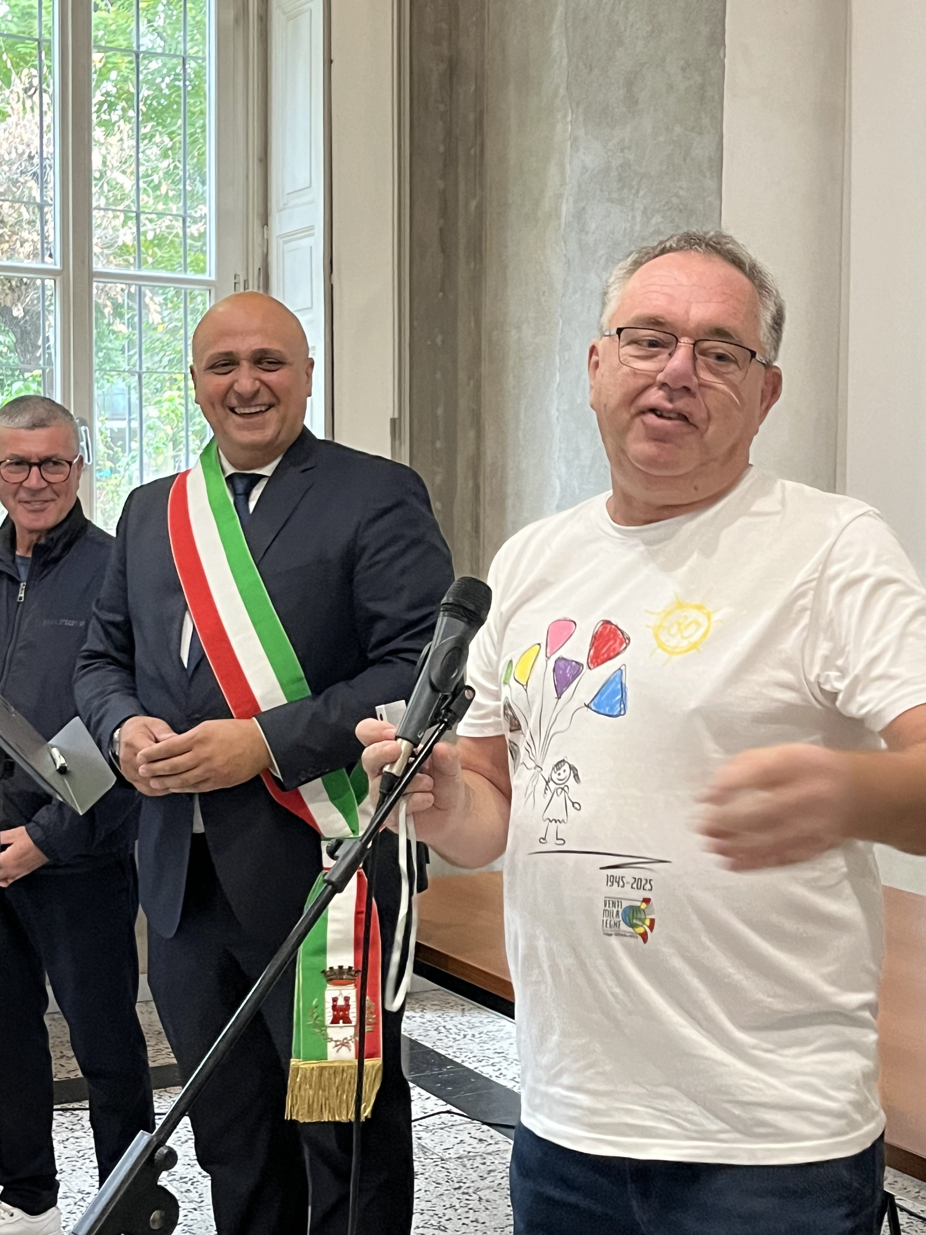 immagine di galleria 'Visita della delegazione di Langenstein'
