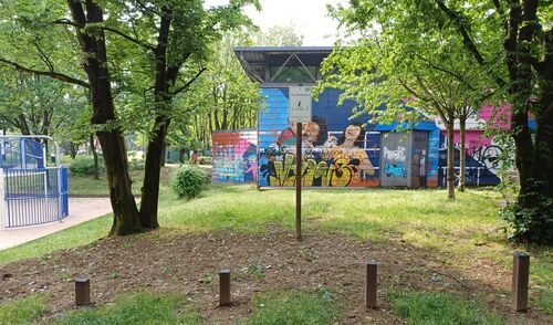 immagine di galleria 'Lavori di riqualificazione al Giardino Spazio Arte – Sandro Pertini'