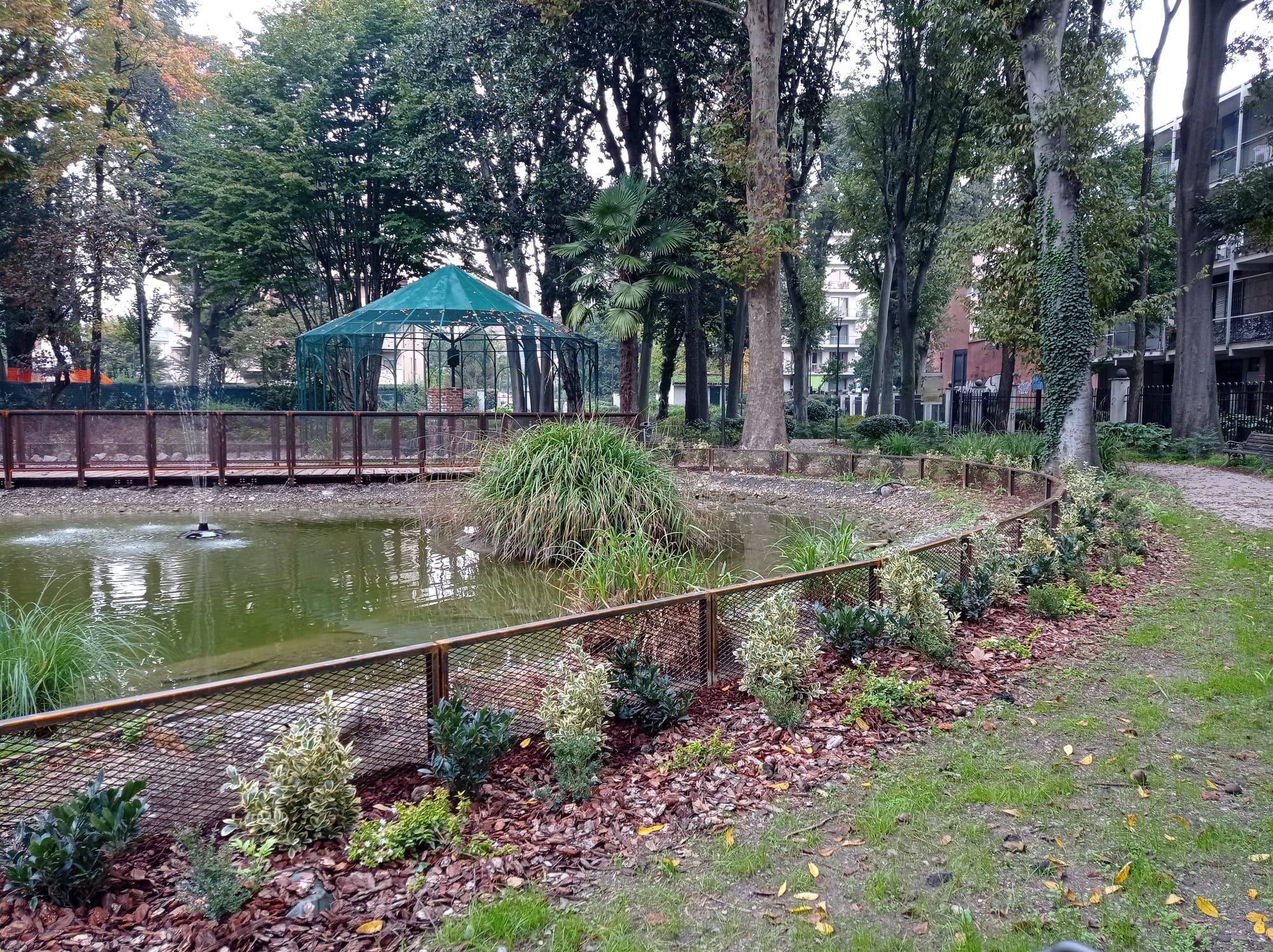 immagine di galleria 'Restyling del giardino di villa Mylius - prima parte'