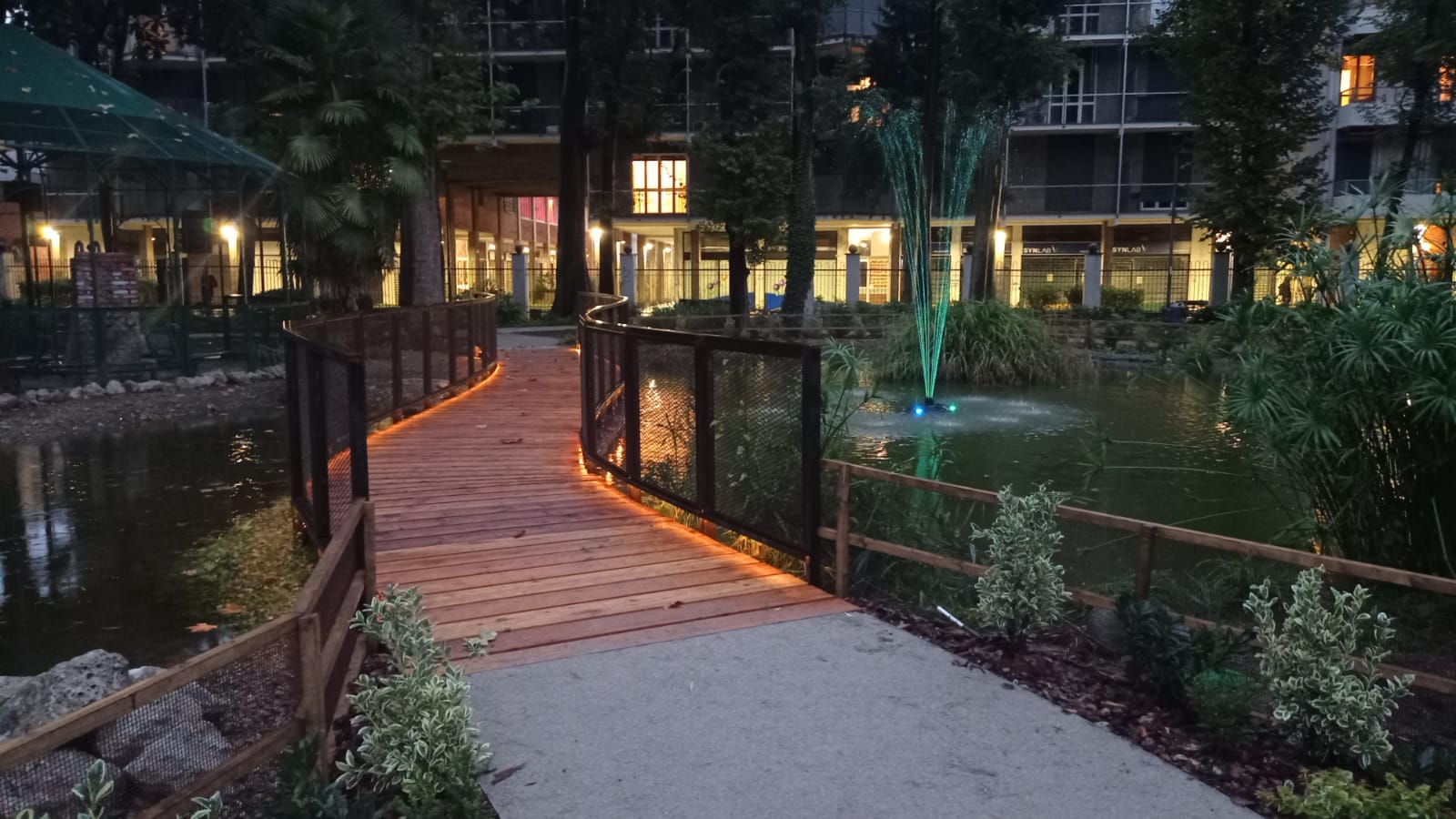 immagine di galleria 'Restyling del giardino di villa Mylius - prima parte'