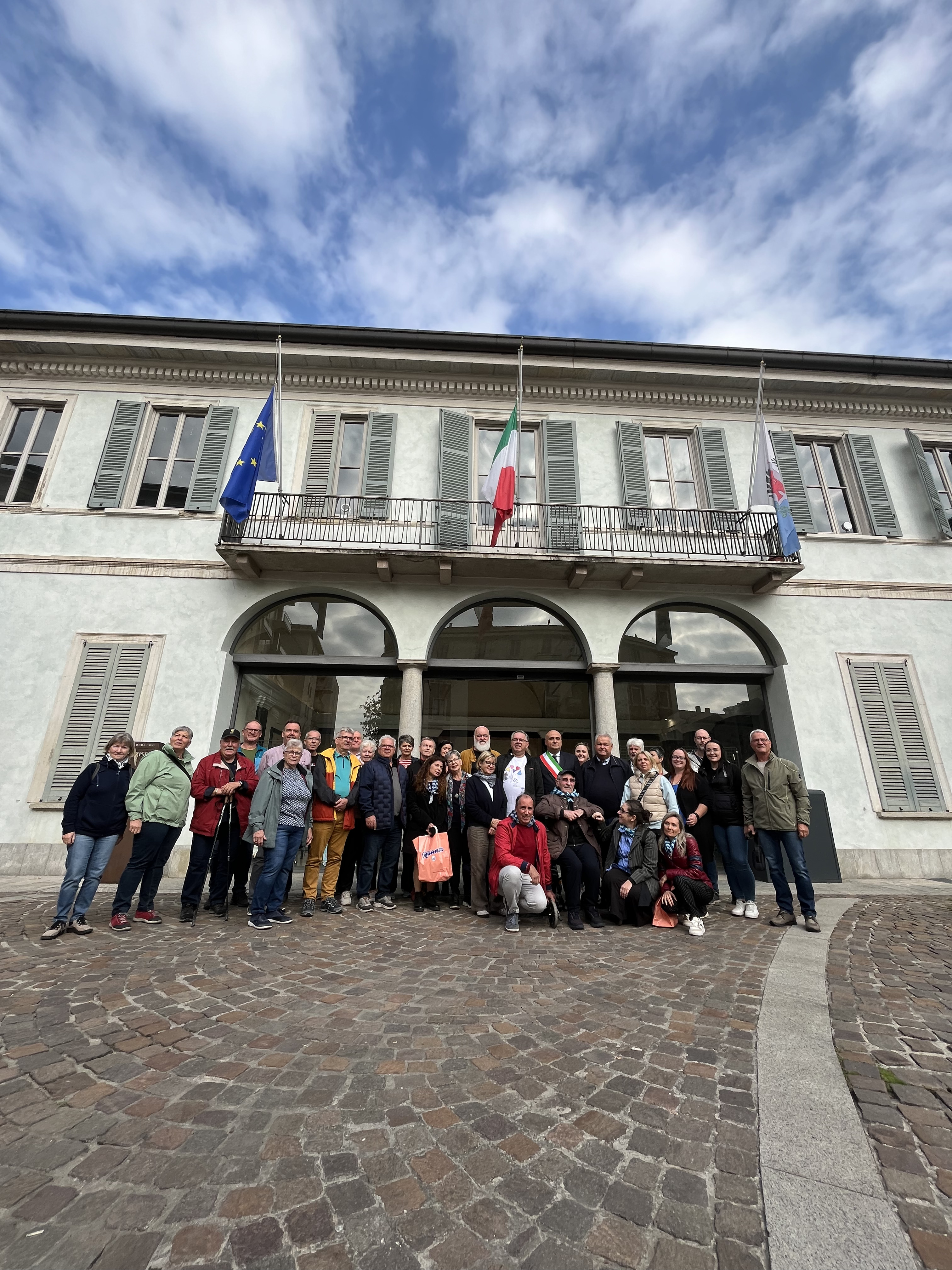 immagine di galleria 'Visita della delegazione di Langenstein'