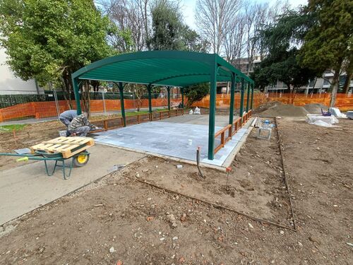 immagine di galleria 'Continua la riqualificazione del giardino di villa Mylius -seconda parte'