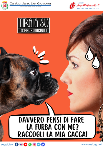 immagine di galleria 'Hai un cane? Devi raccogliere la sua cacca'