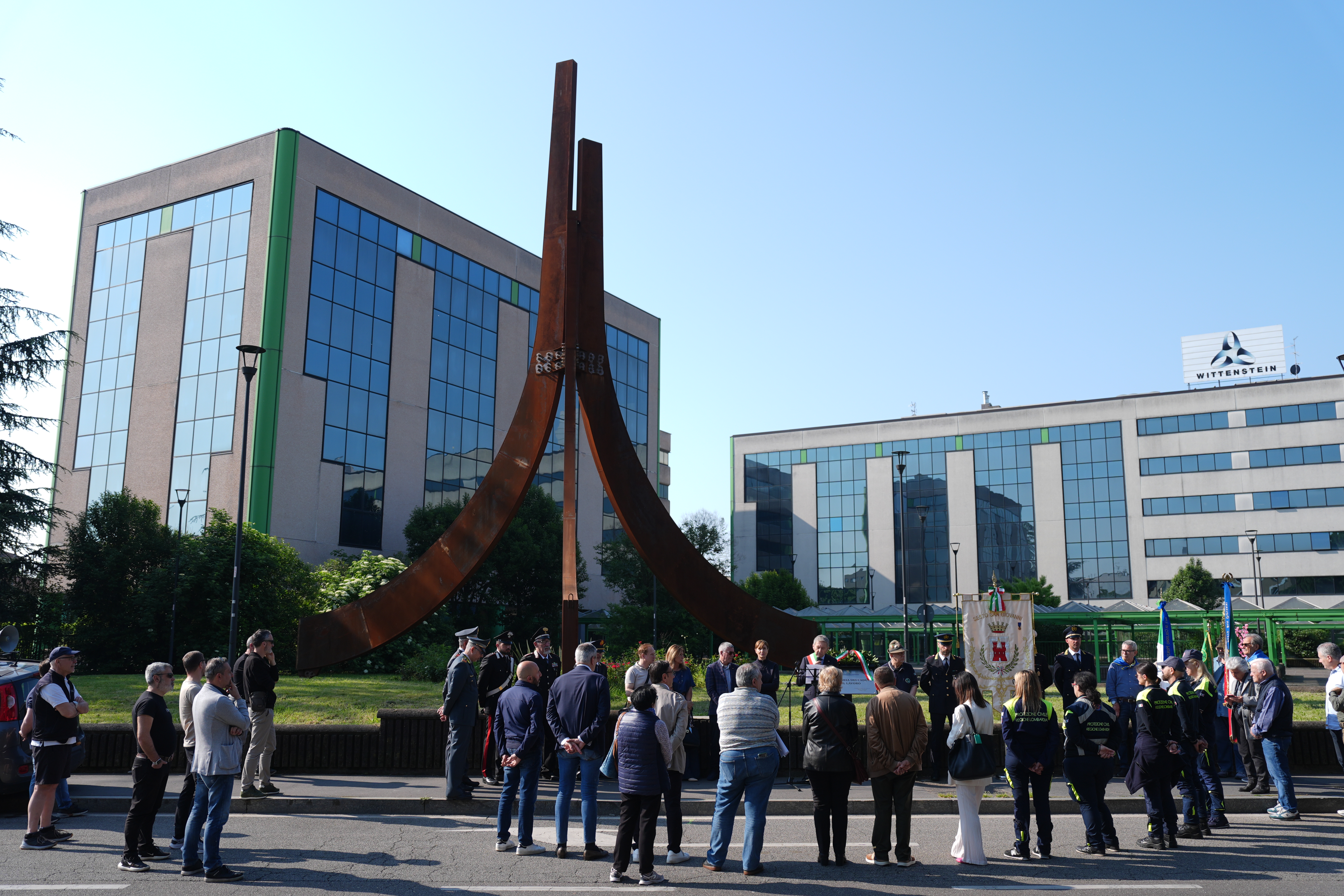 immagine di galleria 'Celebrazione della Giornata del lavoro'
