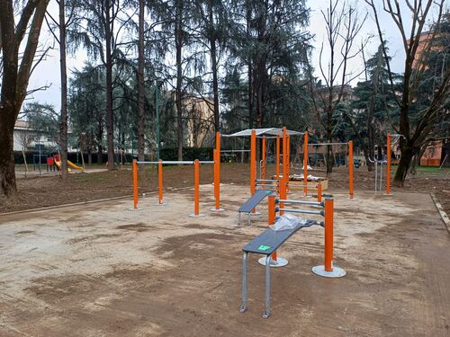 immagine di galleria 'Riqualificazione del giardino Bazzega-Corridoni Padovani'