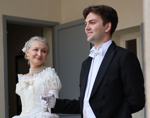 immagine di galleria 'Inaugurazione di Villa Visconti D'Aragona'