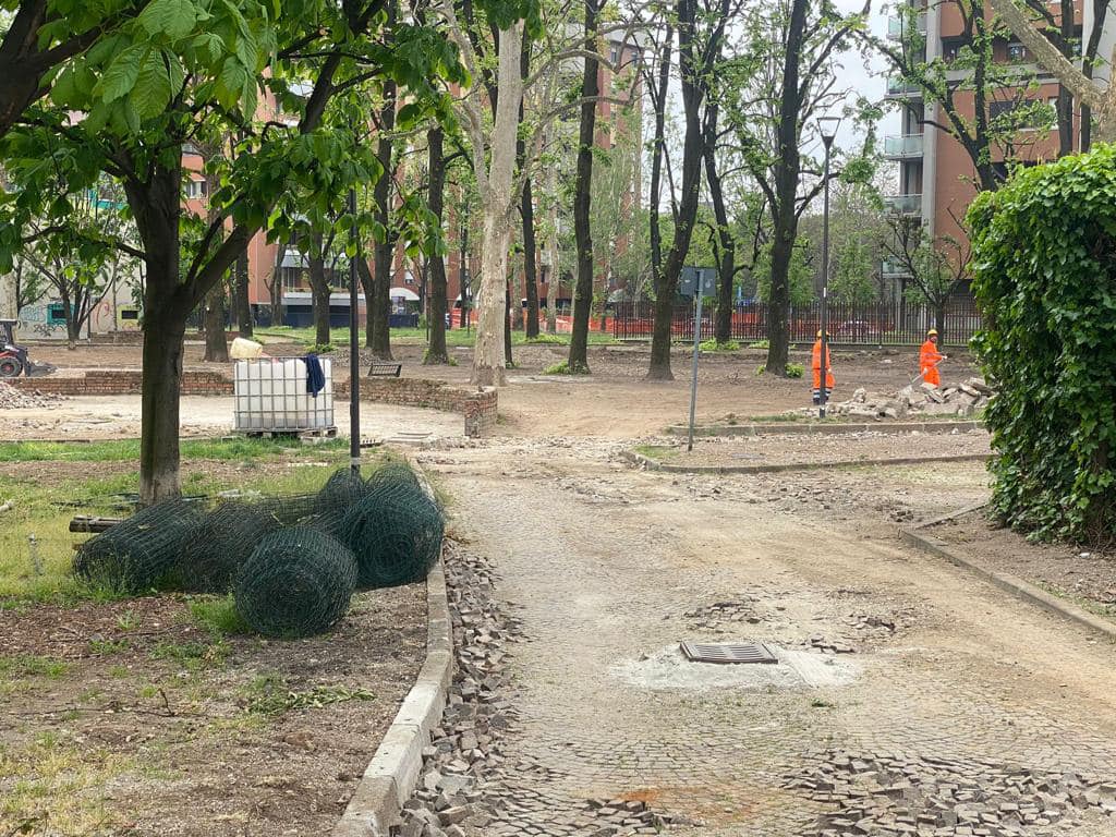 immagine di galleria 'Riqualificazione del giardino Norma Cossetto'