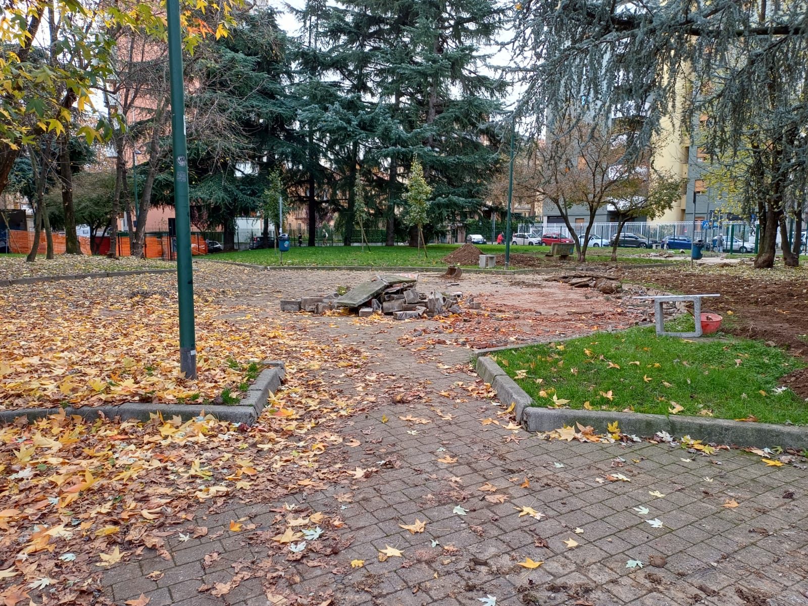 immagine di galleria 'Riqualificazione del giardino Bazzega-Corridoni Padovani'