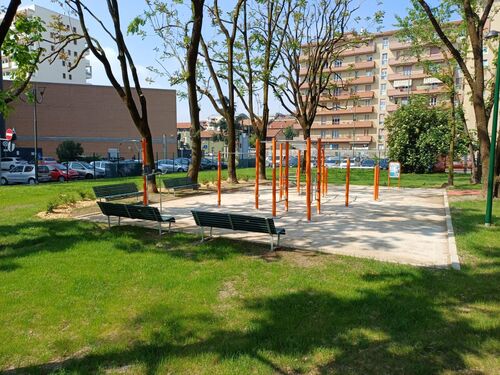 immagine di galleria 'Riqualificazione del giardino Bazzega-Corridoni Padovani'