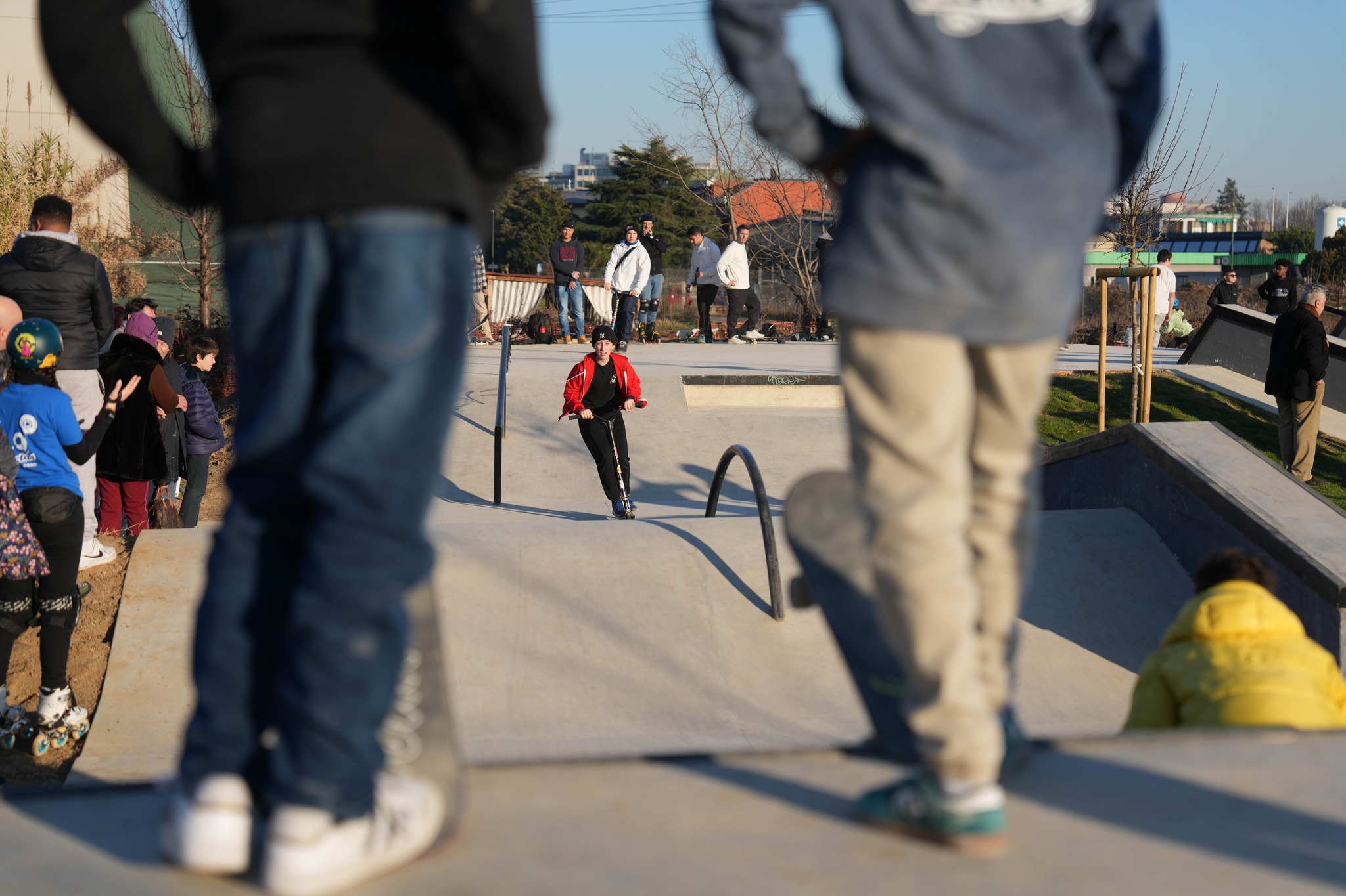 immagine di galleria 'Sixth plaza: la festa di inaugurazione dello skatepark nel Parco di Cascina Gatti'