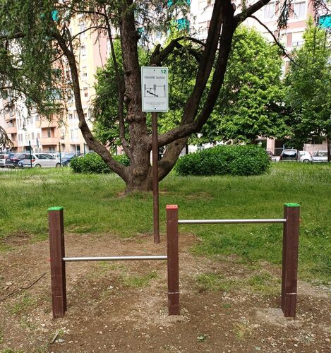 immagine di galleria 'Lavori di riqualificazione al Giardino Spazio Arte – Sandro Pertini'