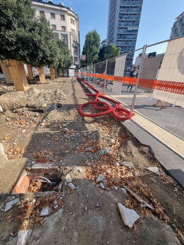 immagine di galleria 'Riqualificazione piazza IV Novembre'
