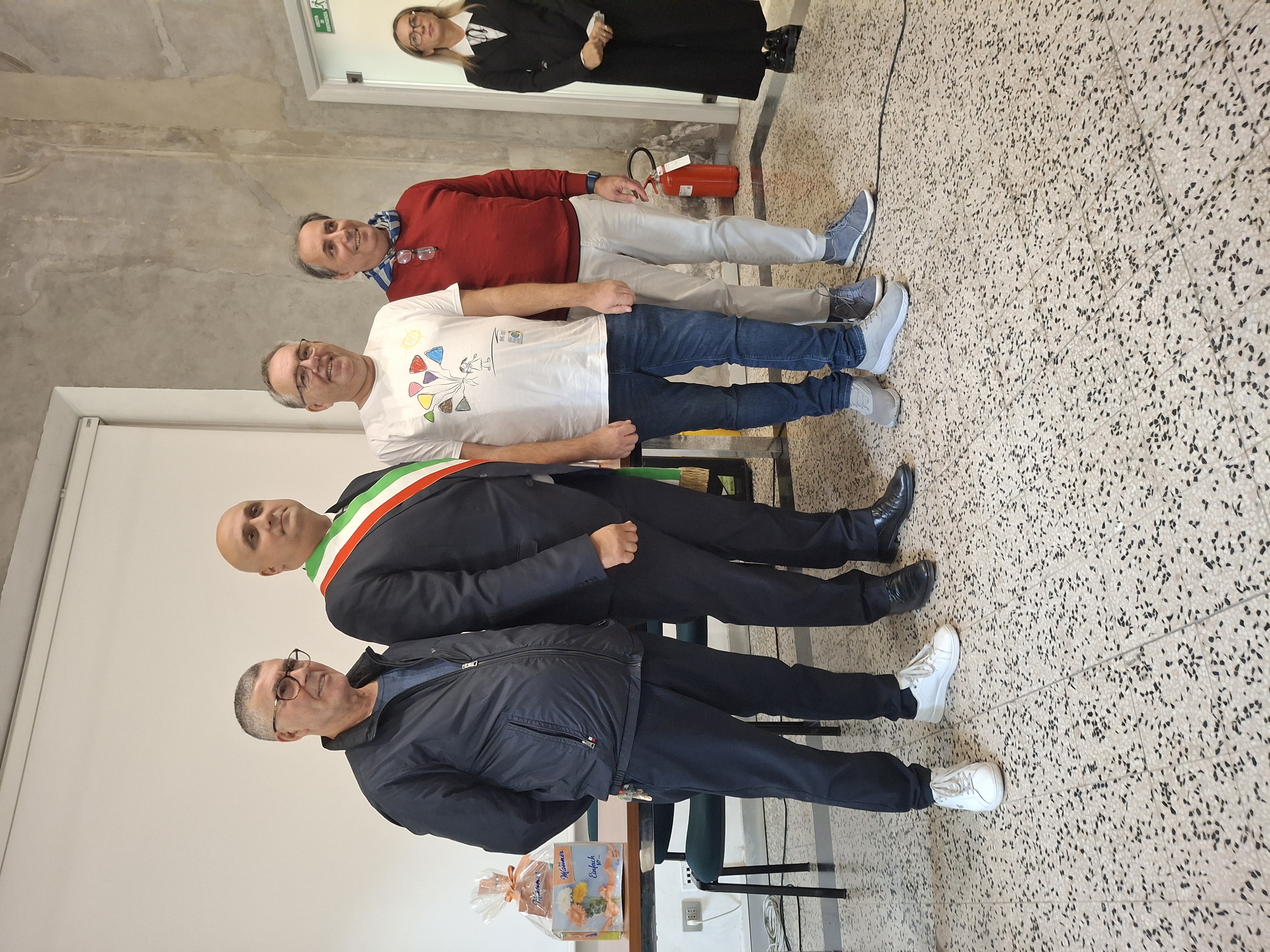 immagine di galleria 'Visita della delegazione di Langenstein'